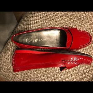 cole haan red loafers